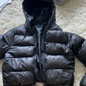 Pretty Little Thing cropped puffer jacket